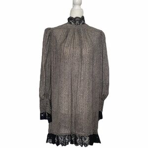 Vintage- John Yang Silk and Lace Dress